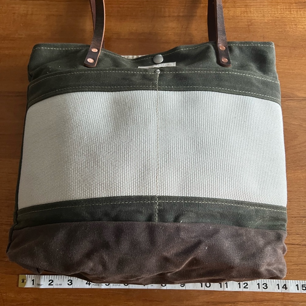 Canvas tote from Burnbags USA
